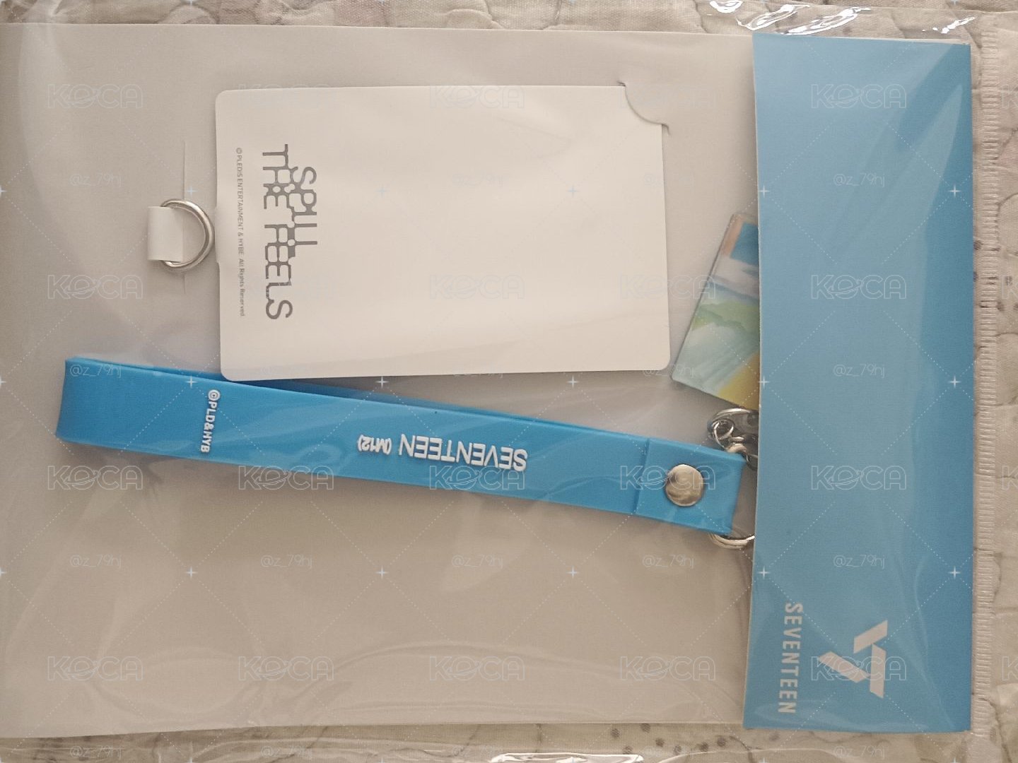 尹淨漢手機掛繩夾片 全新未拆