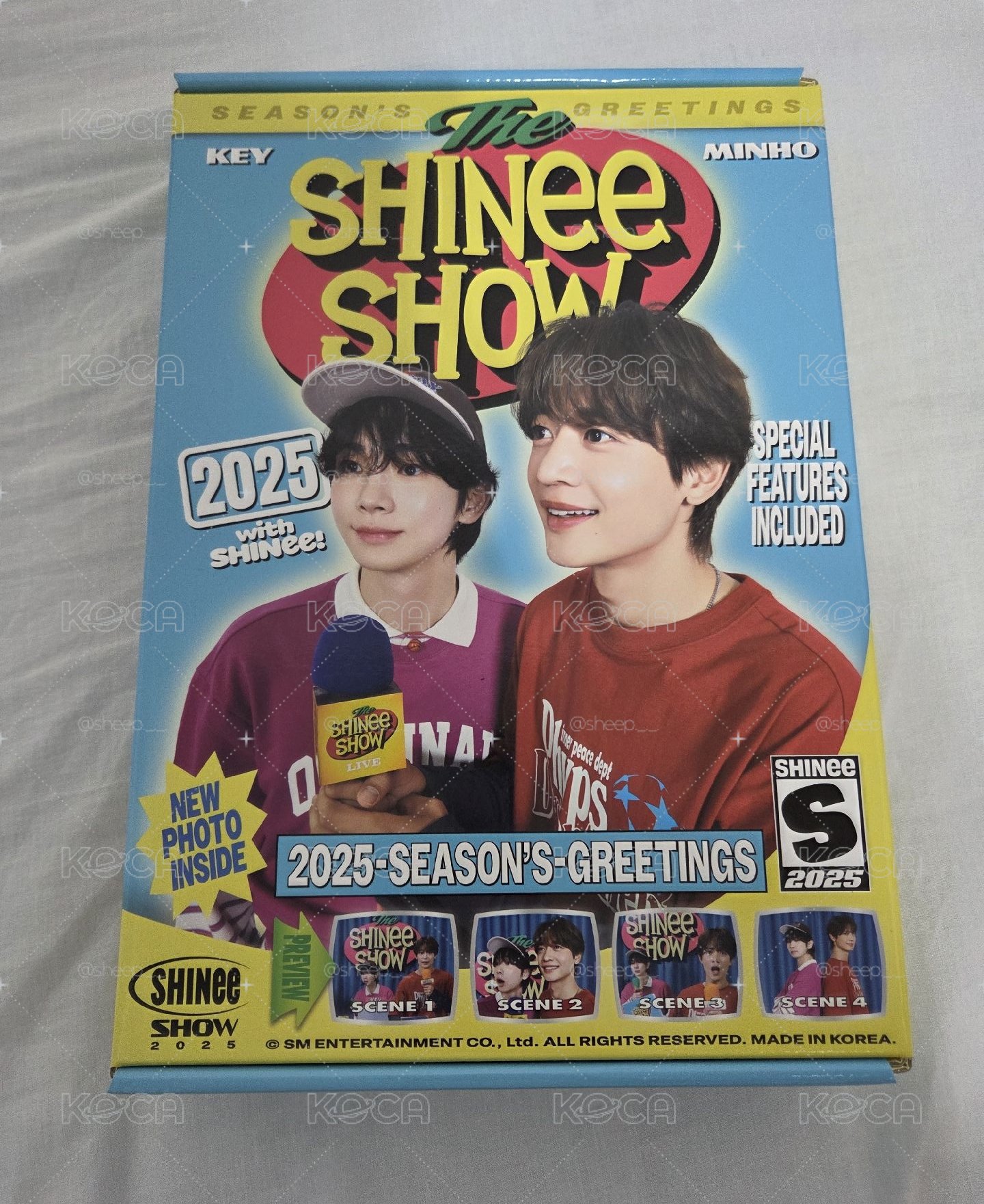 SHINee 2025年曆 不含小卡／拍立得