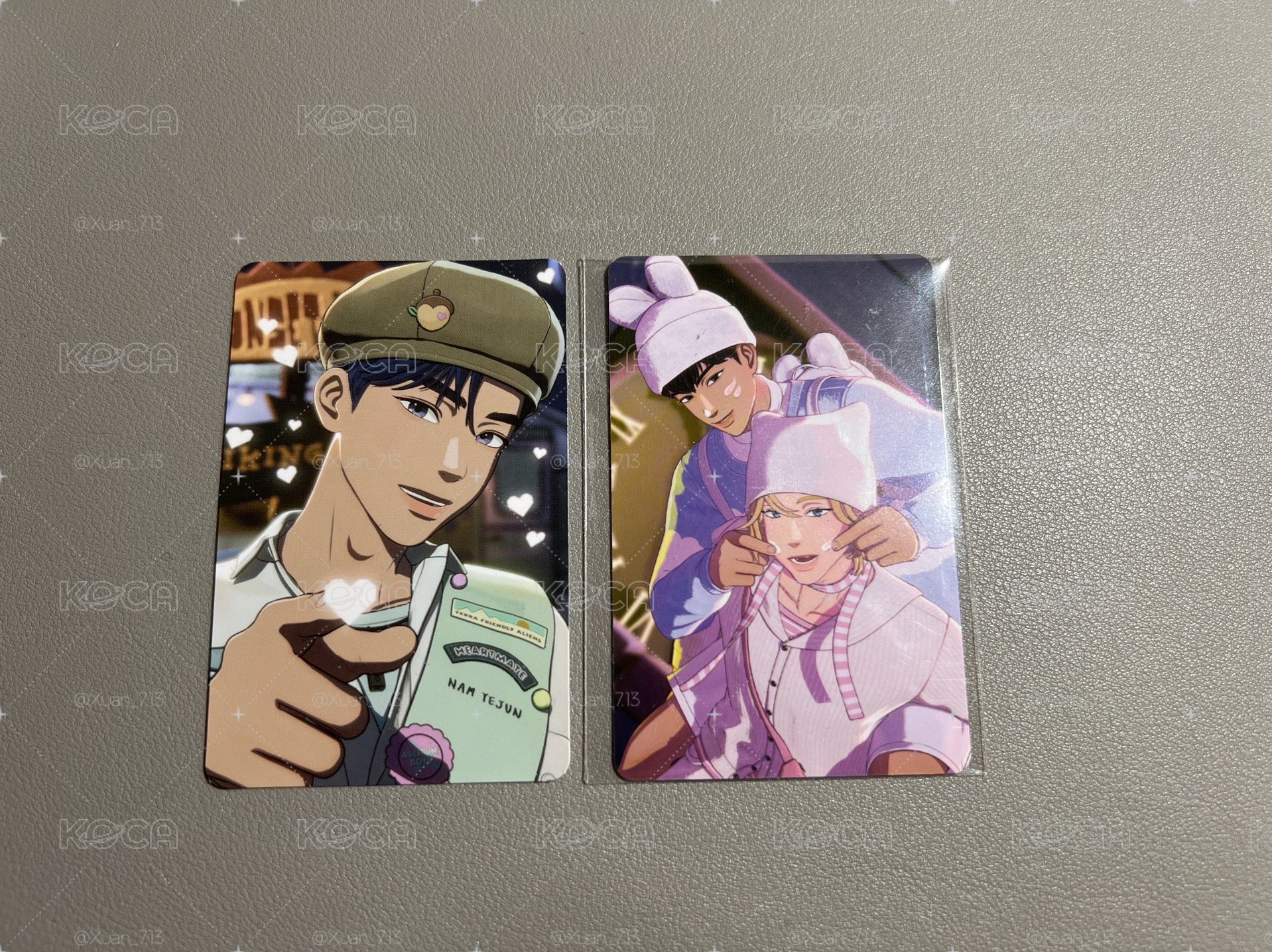 貓貓賴、年曆俊💙💜🖤
