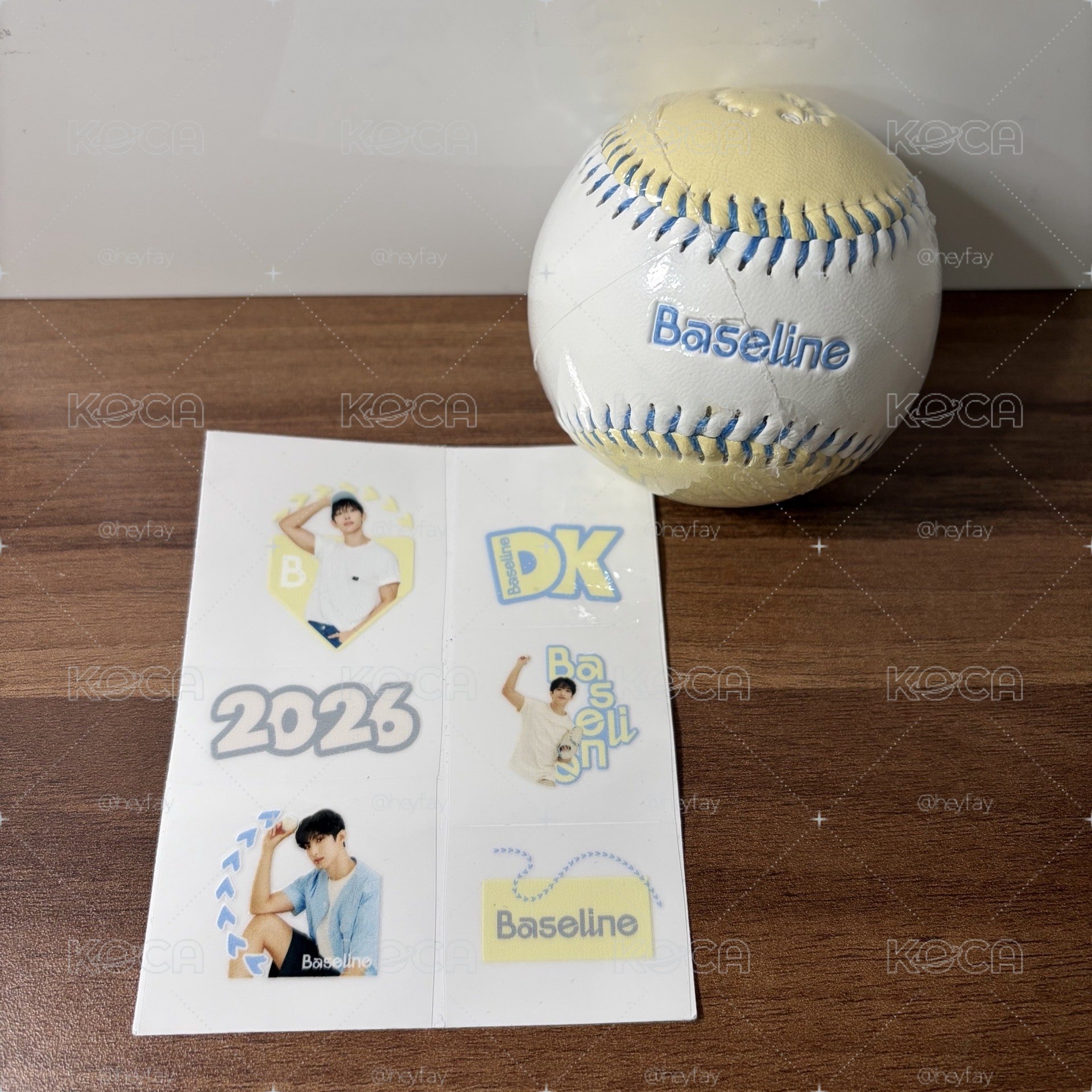 baseline 滿額禮 棒球+DK貼紙