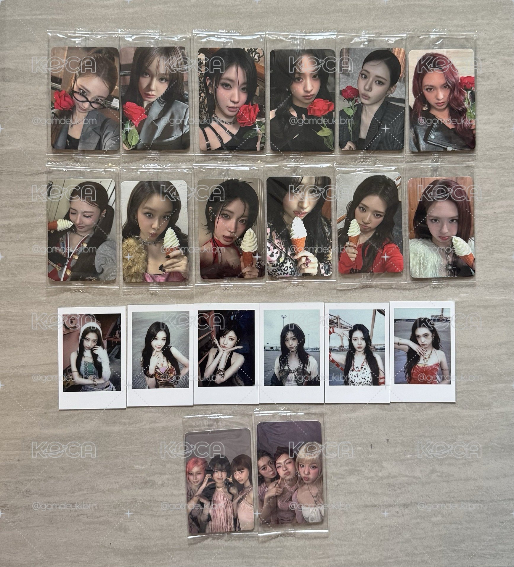 現貨 · K4幸運卡 🌹/🍦ver. 拆售