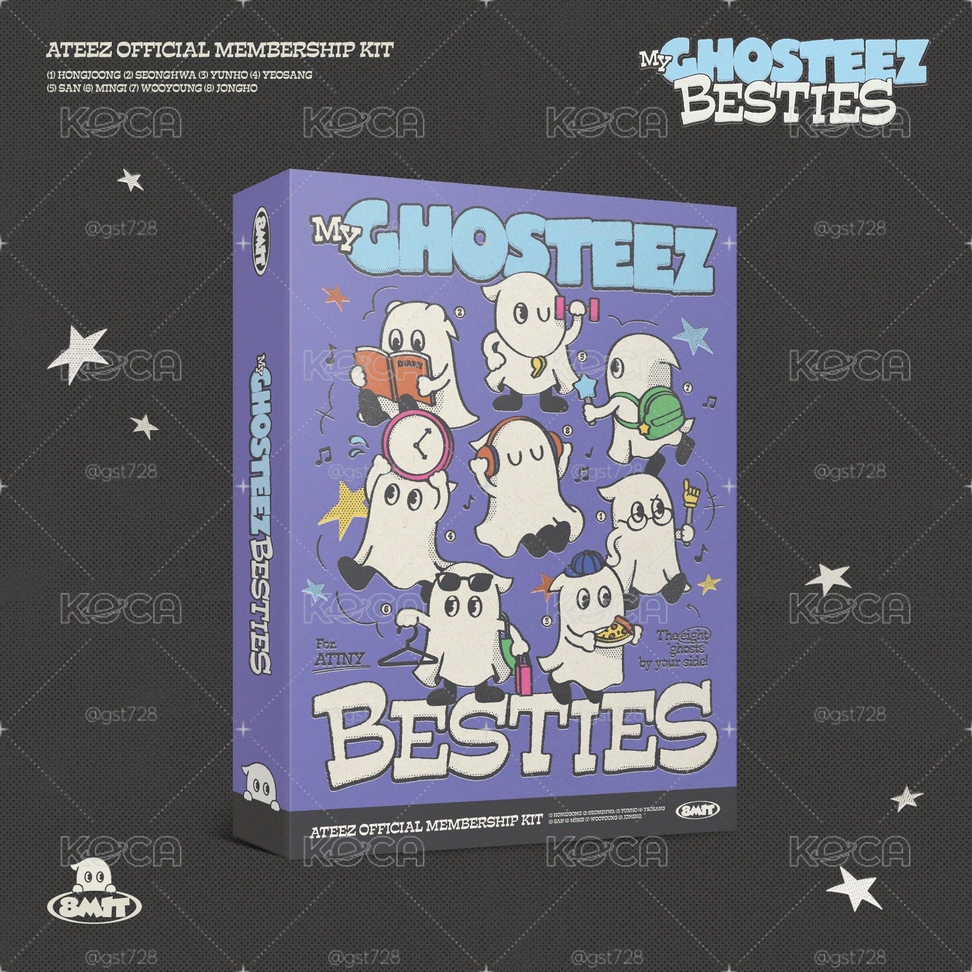 ATEEZ 會員禮（❌榮）