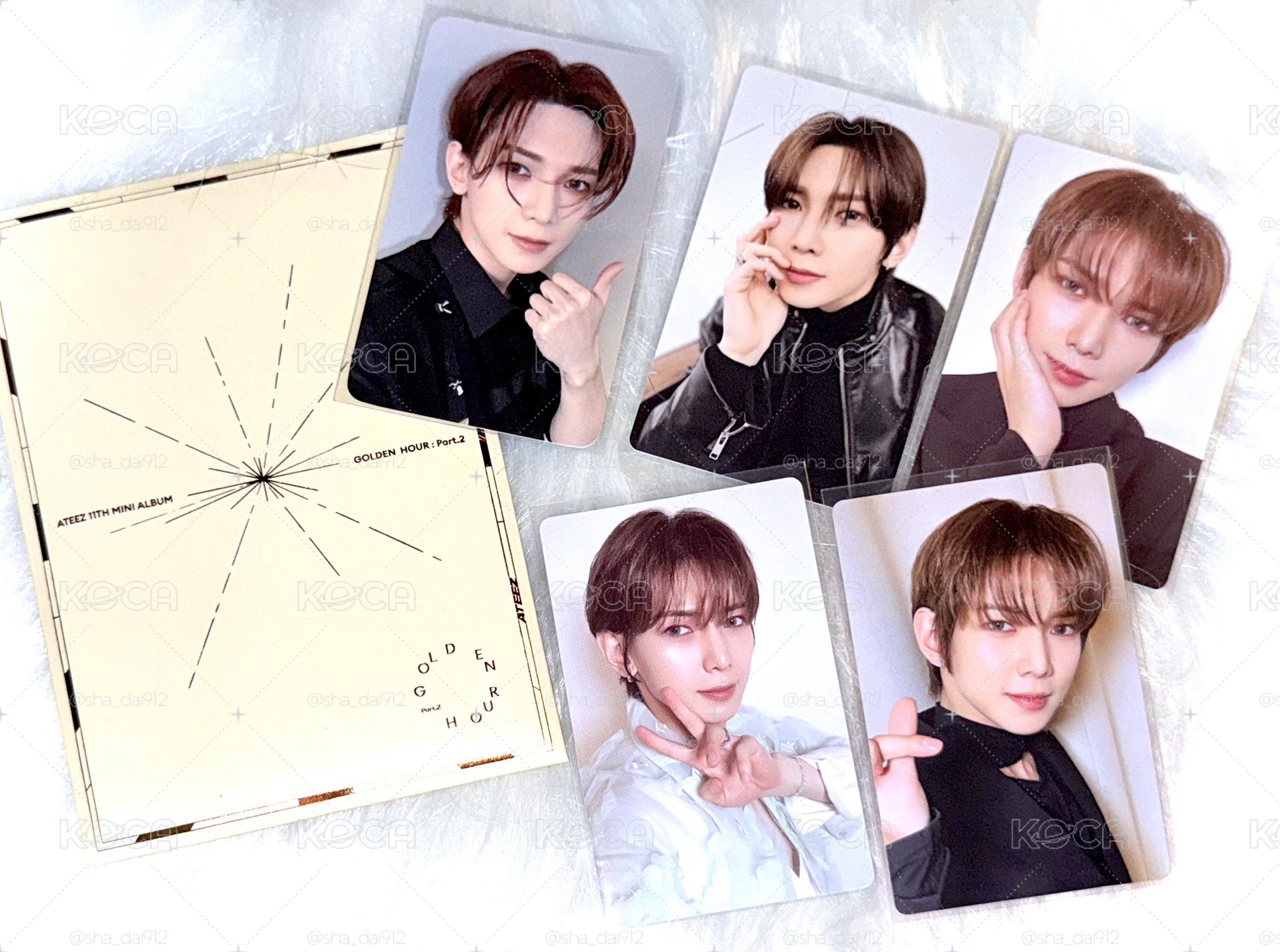 [ATEEZ] 呂尚 25‘首爾入場卡+GH1 GH2專卡+poca專