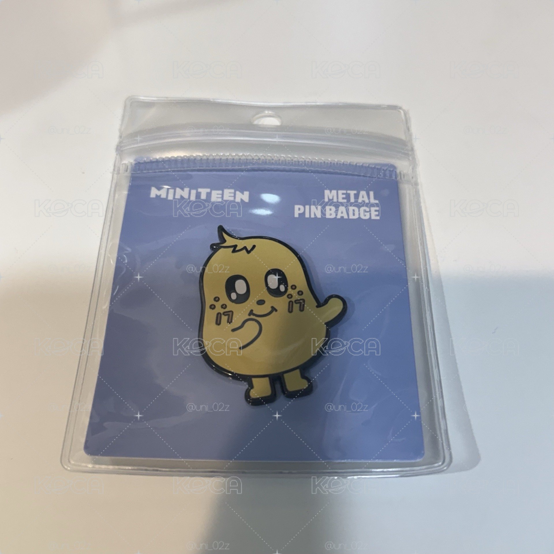 金珉奎MINITEEN徽章