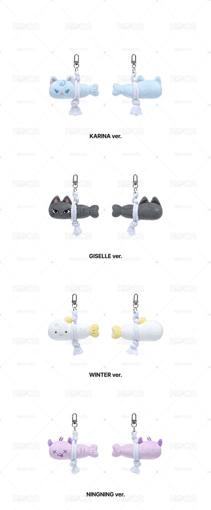 aespa GOOD LUCK DOLL KEYRING