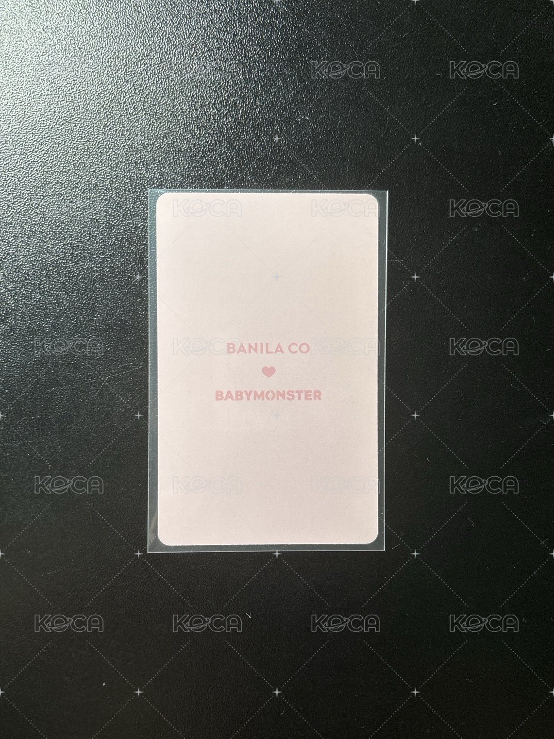 BANILA CO 4.0 代言卡 