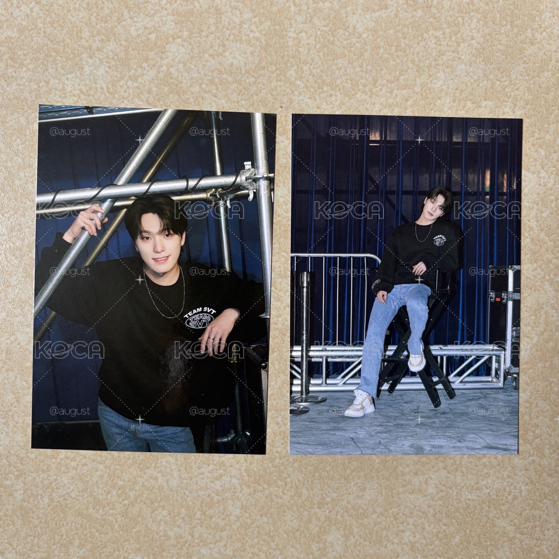SEVENTEEN 李燦Dino 克拉島立牌+明信片