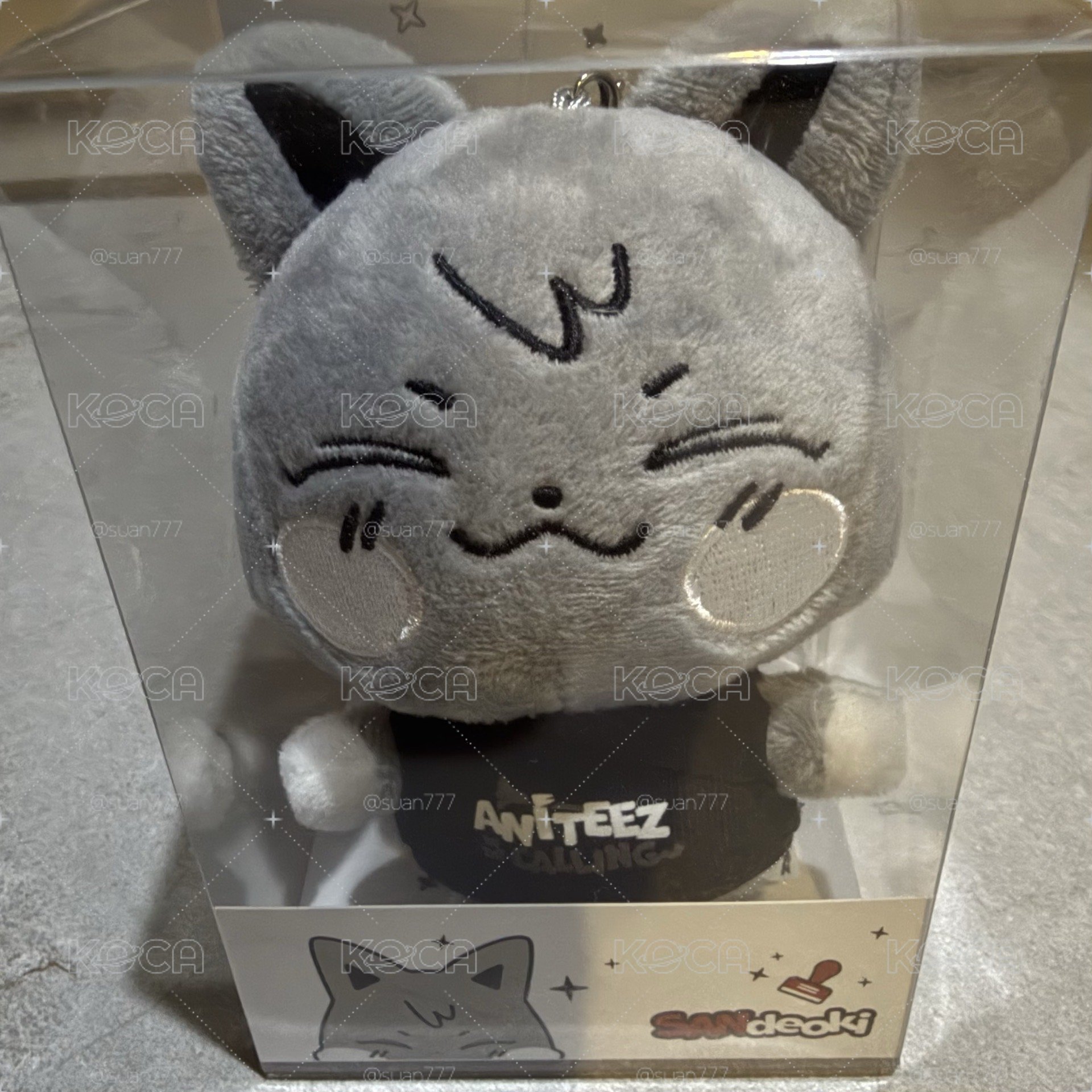 ANITEEZ IN THE CALLING 吊娃 THE CALLING ANITEEZ PLUSH KEYRING傘