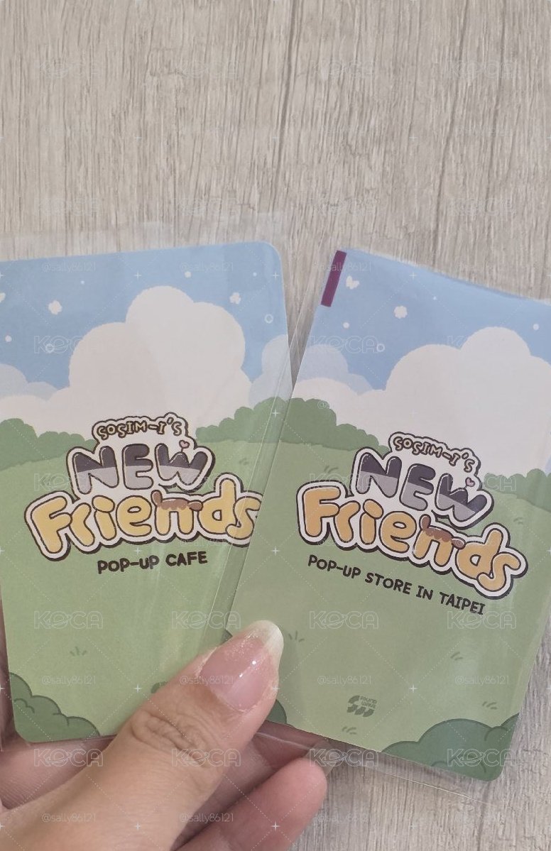New Friends 快閃店滿額卡
