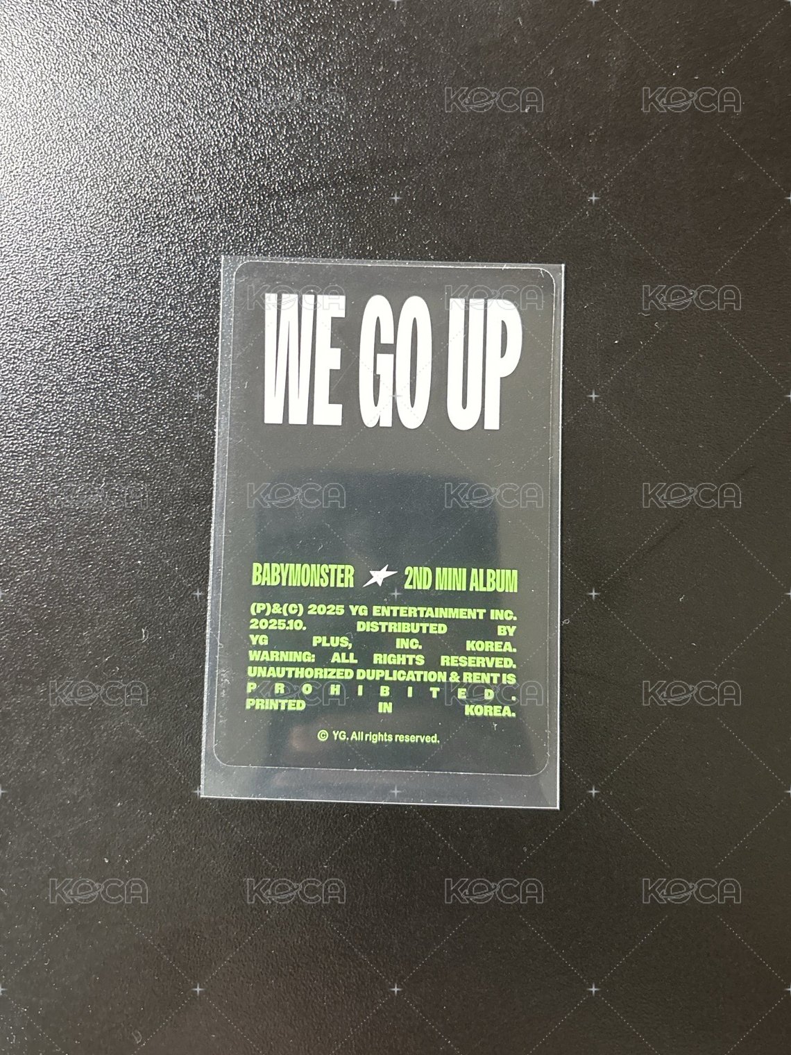 WE GO UP  隨機卡包 隨機卡 