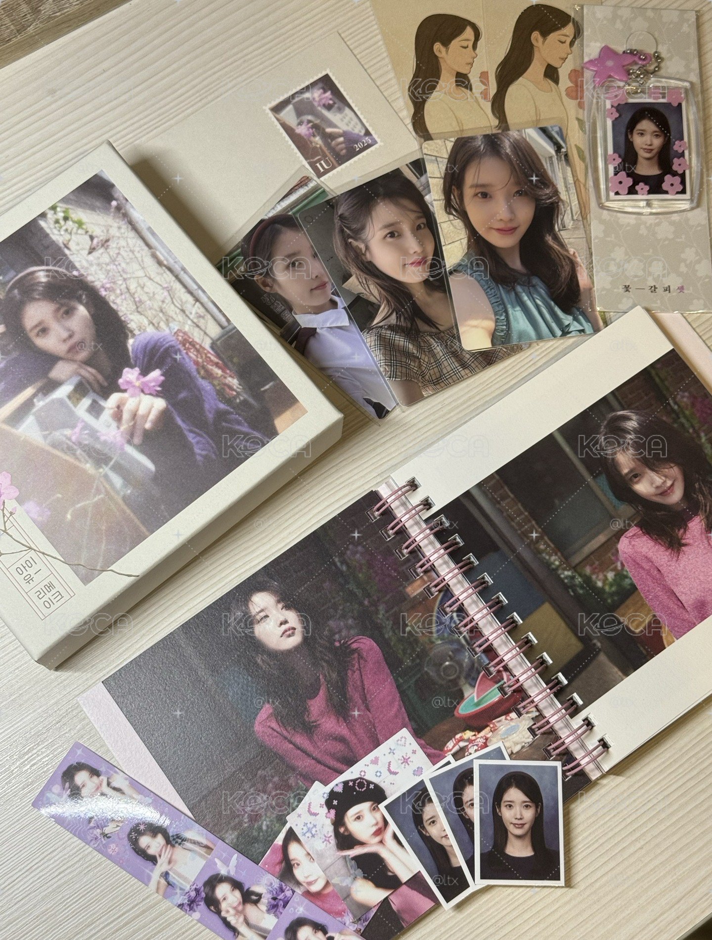 IU 花書籤3已拆全專