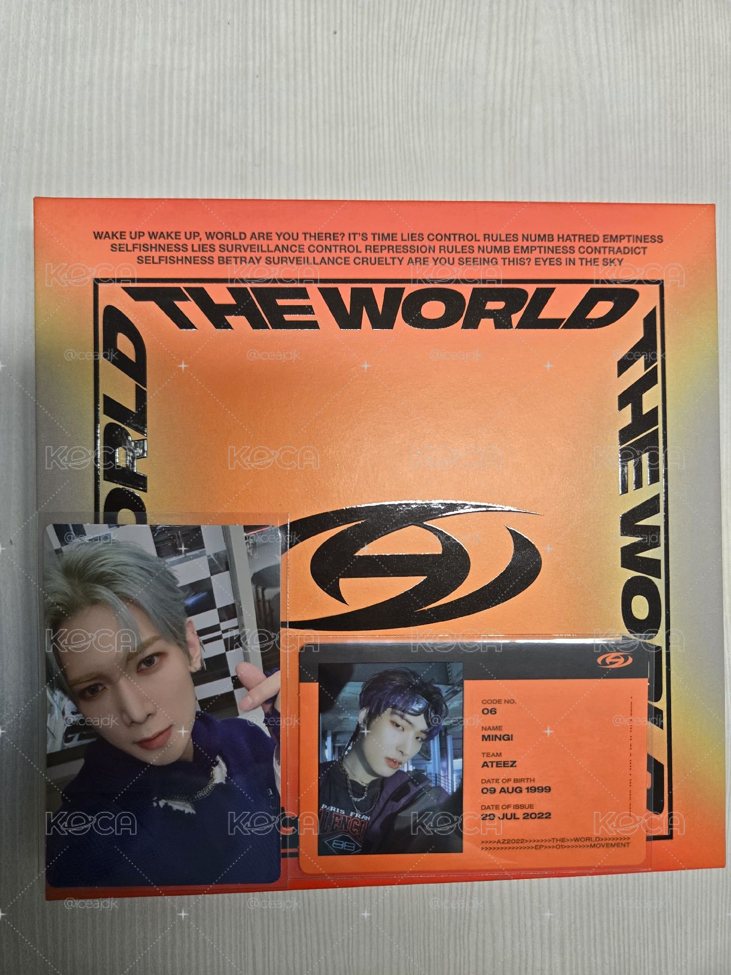 ateez movement Z ver.