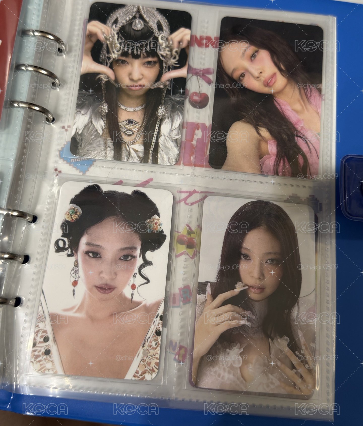 Jennie 各種特典卡 周邊卡
