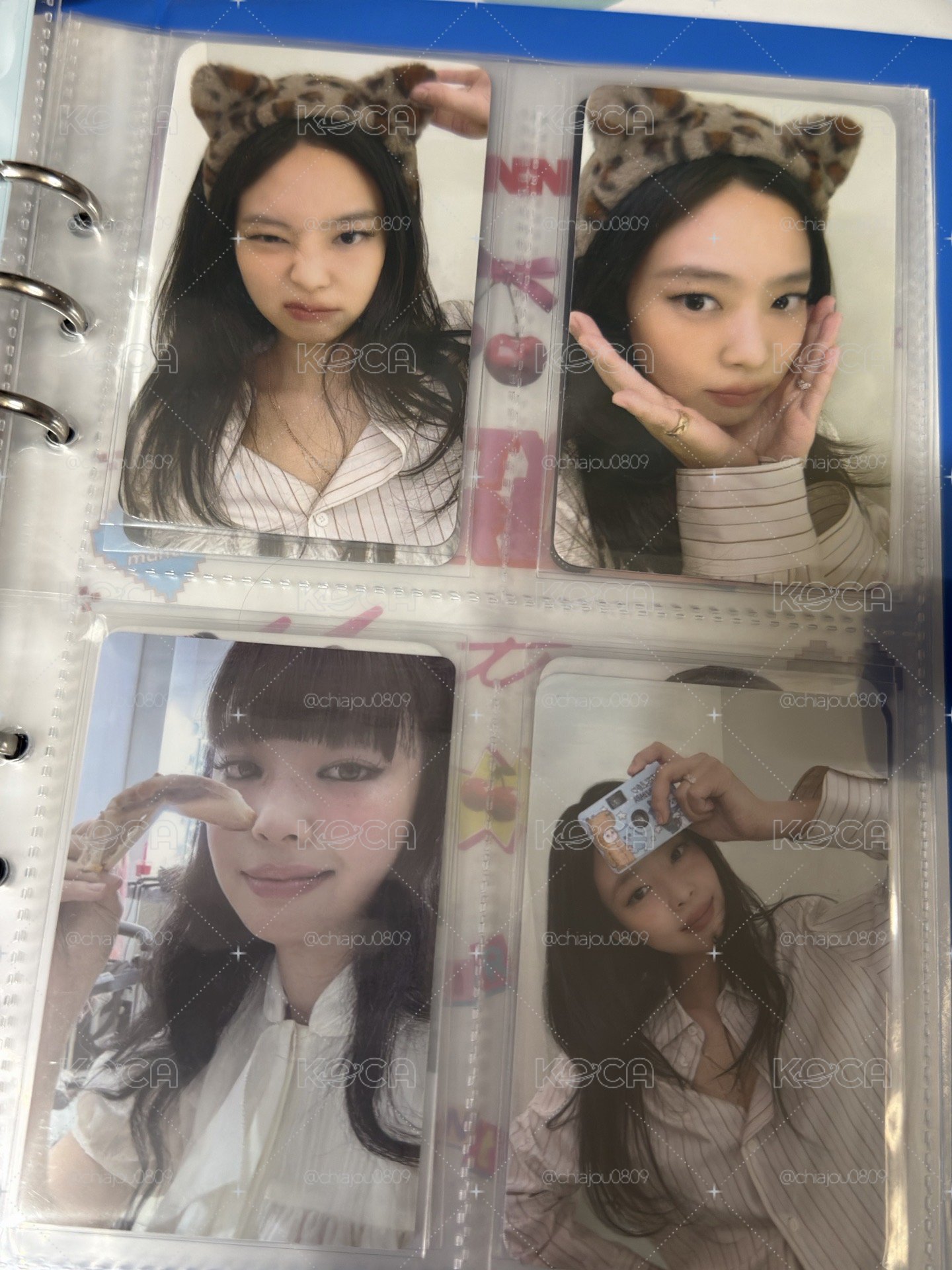 Jennie 各種特典卡 周邊卡