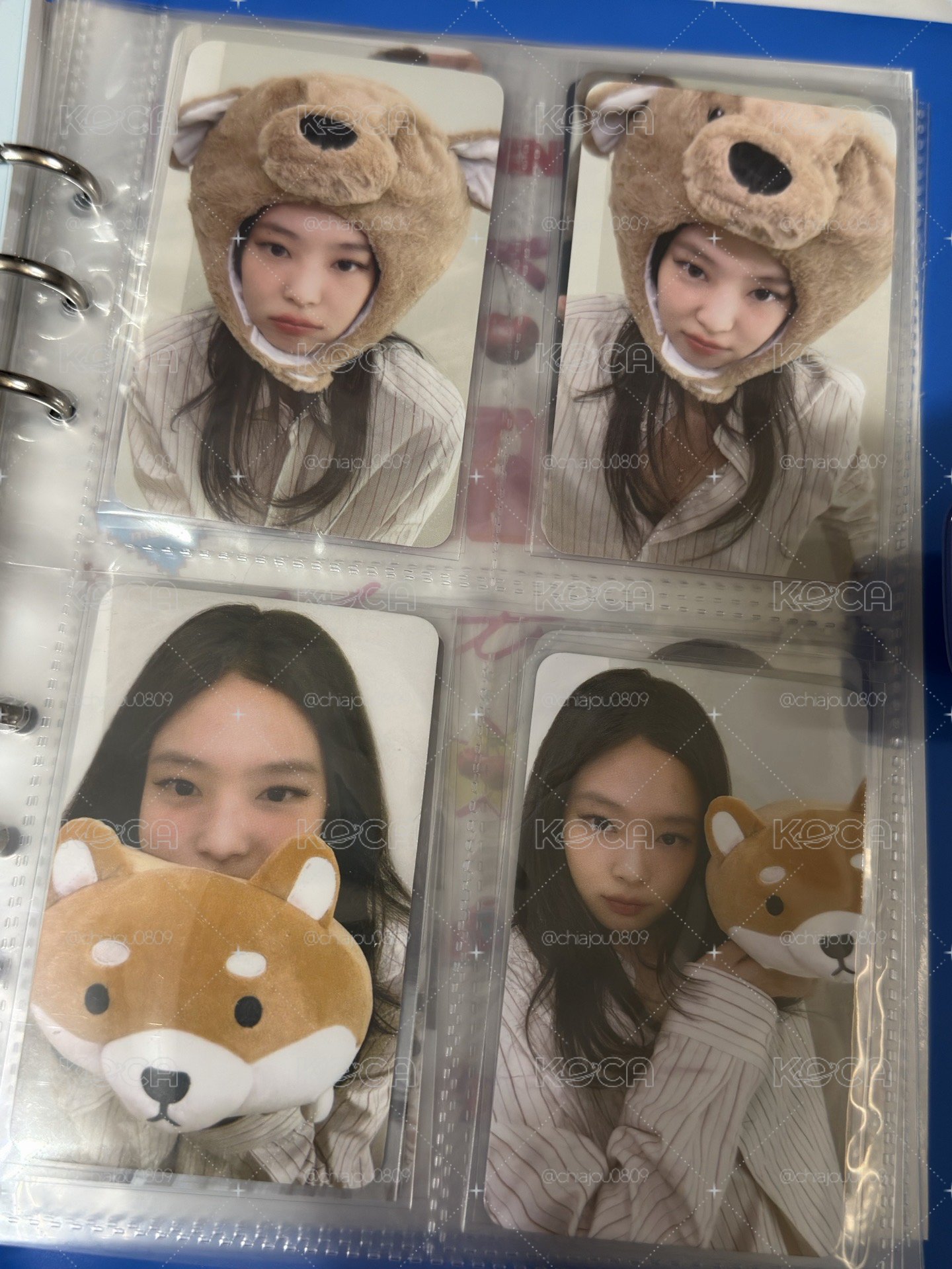 Jennie 各種特典卡 周邊卡