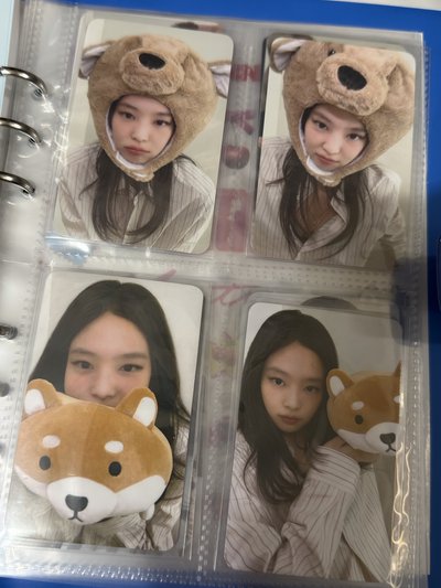 Jennie 各種特典卡 周邊卡