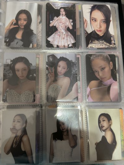 Jennie 各種特典卡 周邊卡