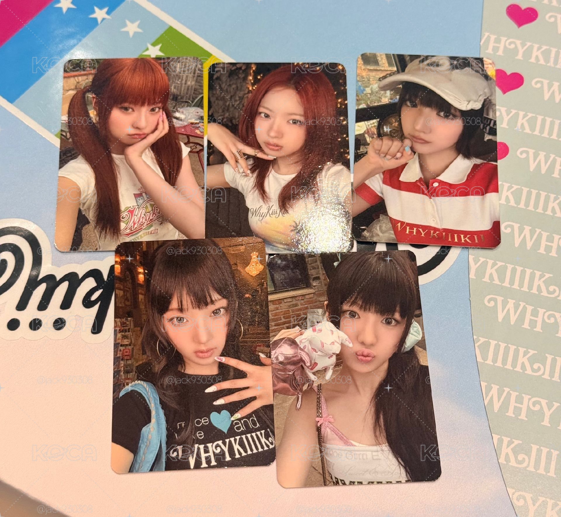 WhyKiiiKiii 入場卡 / 場限卡 整套出