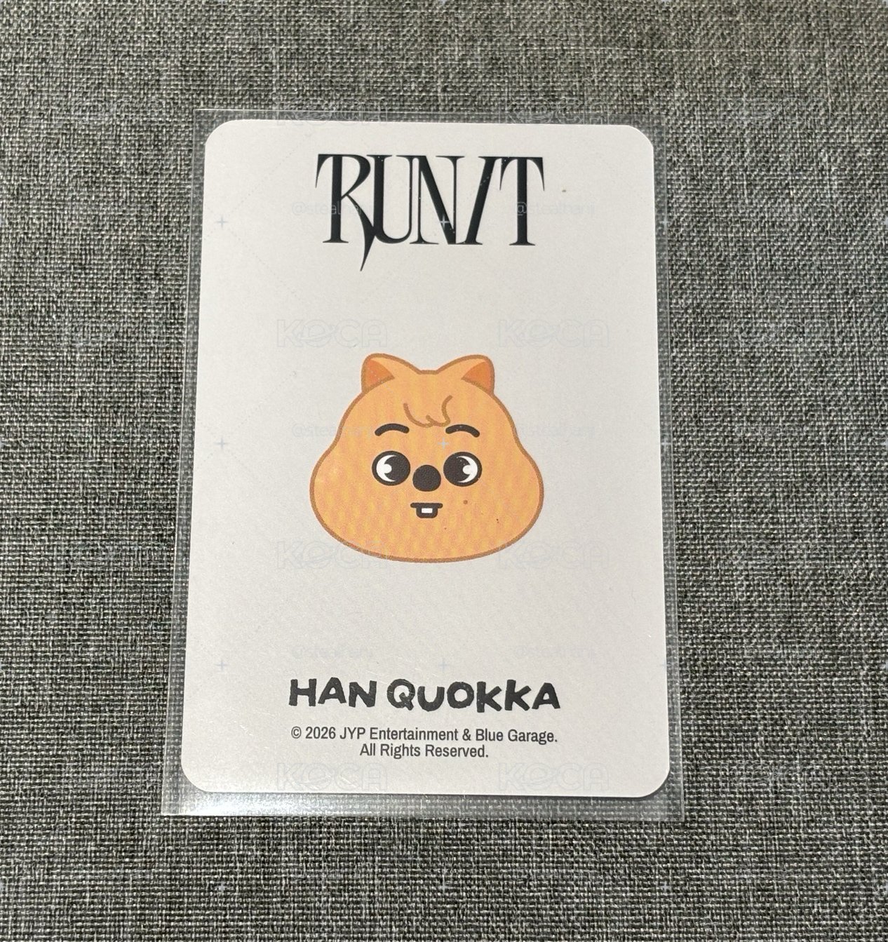 RUN IT場週 側背包小卡🐿️