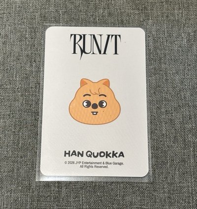 RUN IT場週 側背包小卡🐿️