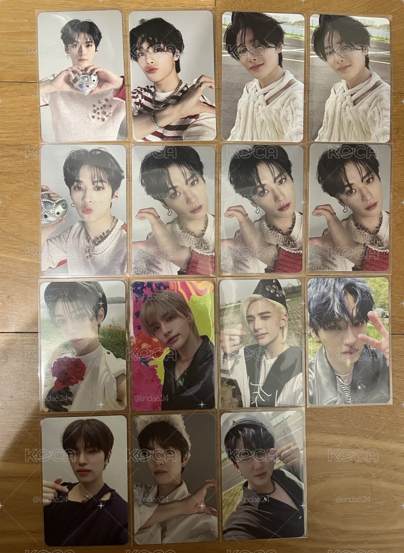 stray kids maxident 小卡 
