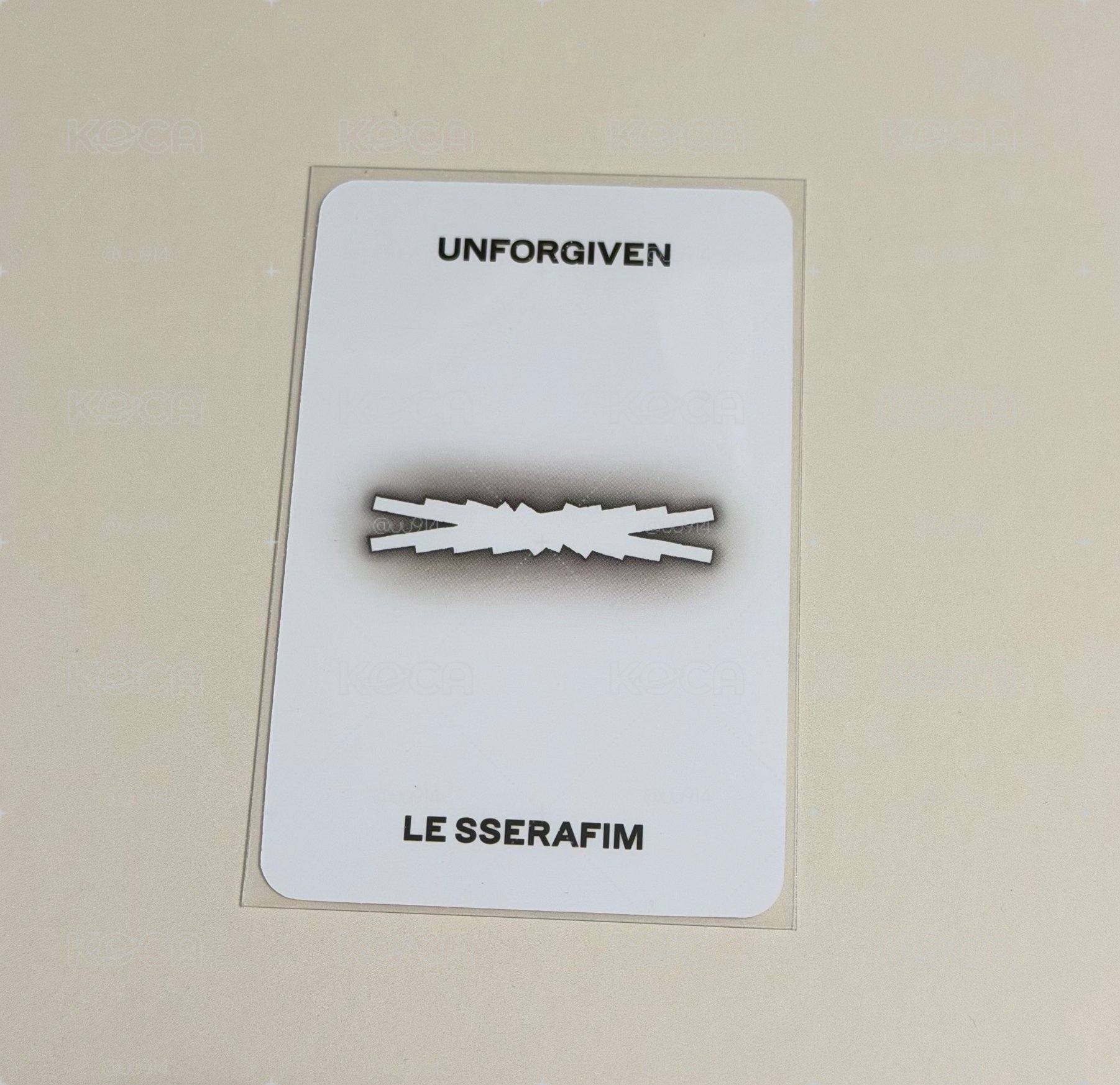 UNFORGIVEN mp簽售卡 允