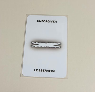 UNFORGIVEN mp簽售卡 允