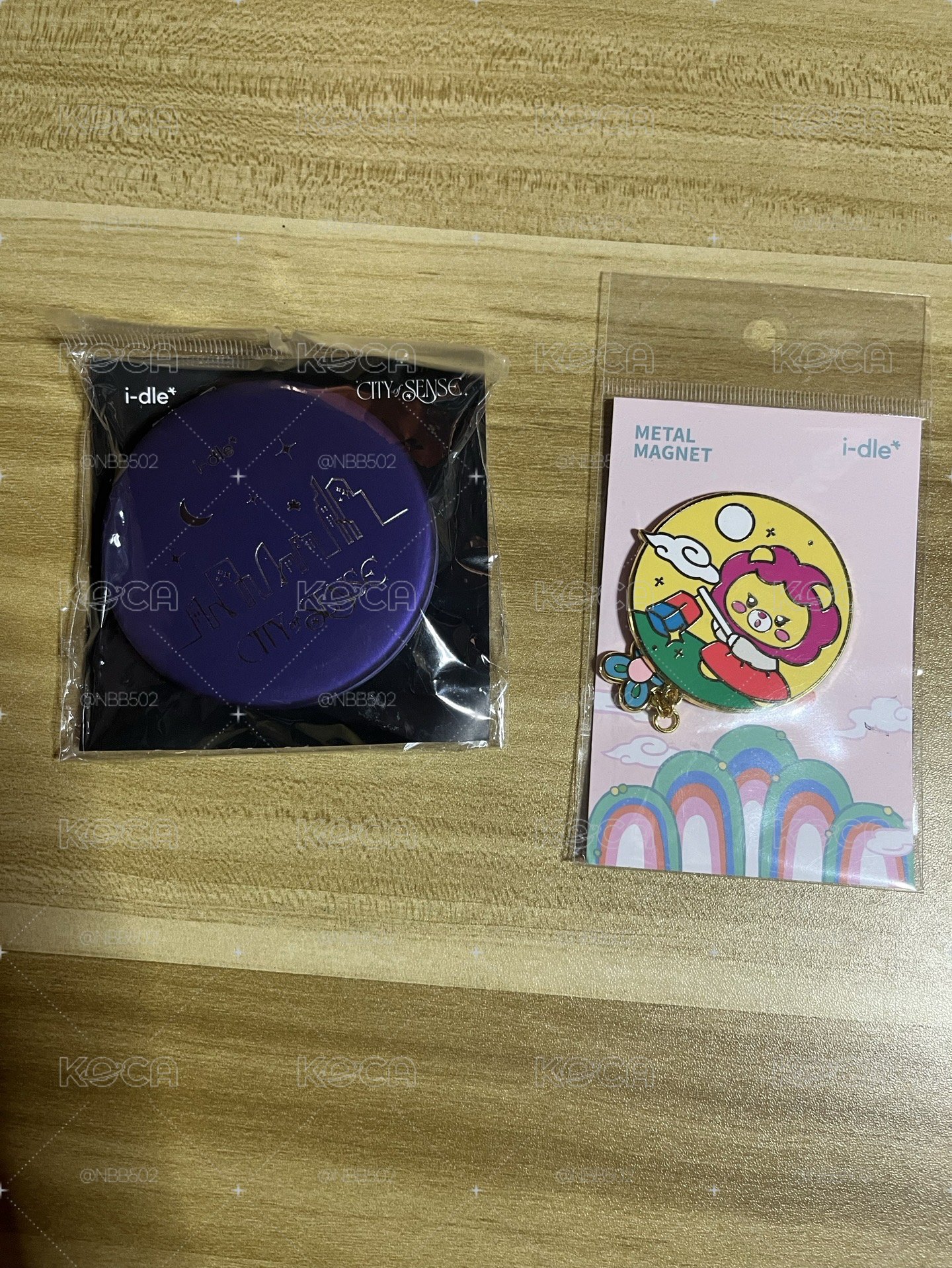 《🏰現貨》 I-dle 展覽 韓國 磁鐵 鏡子