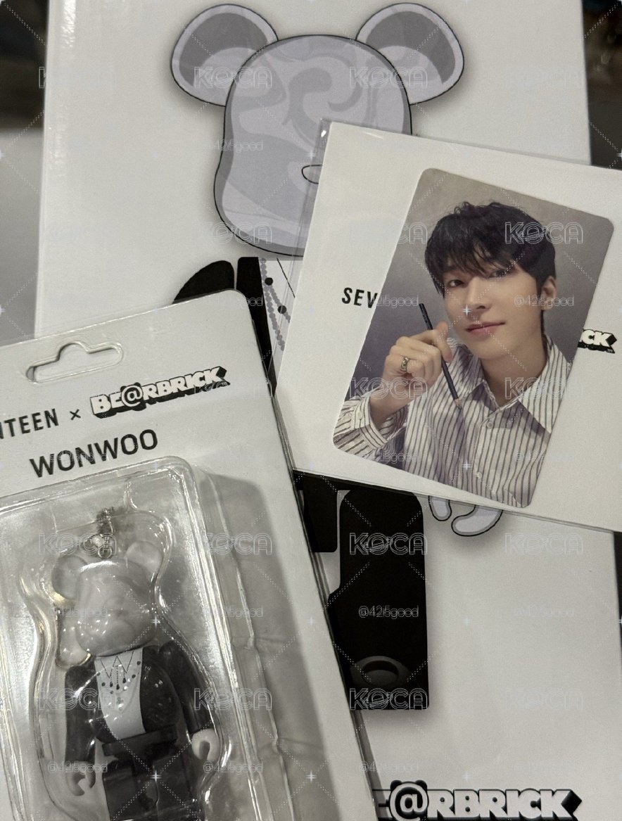 SVT 圓佑 BE@RBRICK 400% 含卡