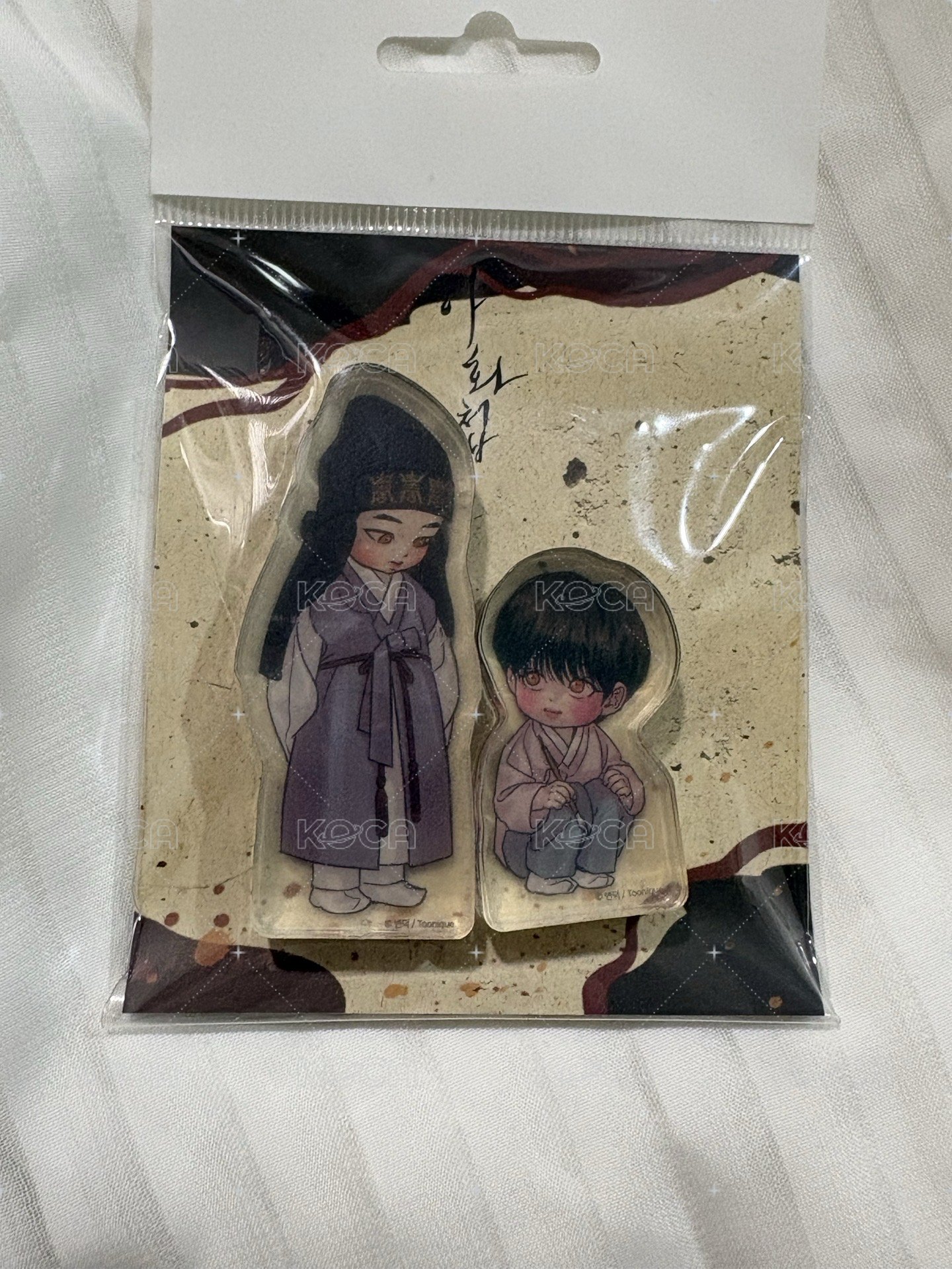 [全新未拆］24 toonique 韓漫『夜畫帳』迷你壓克力立牌