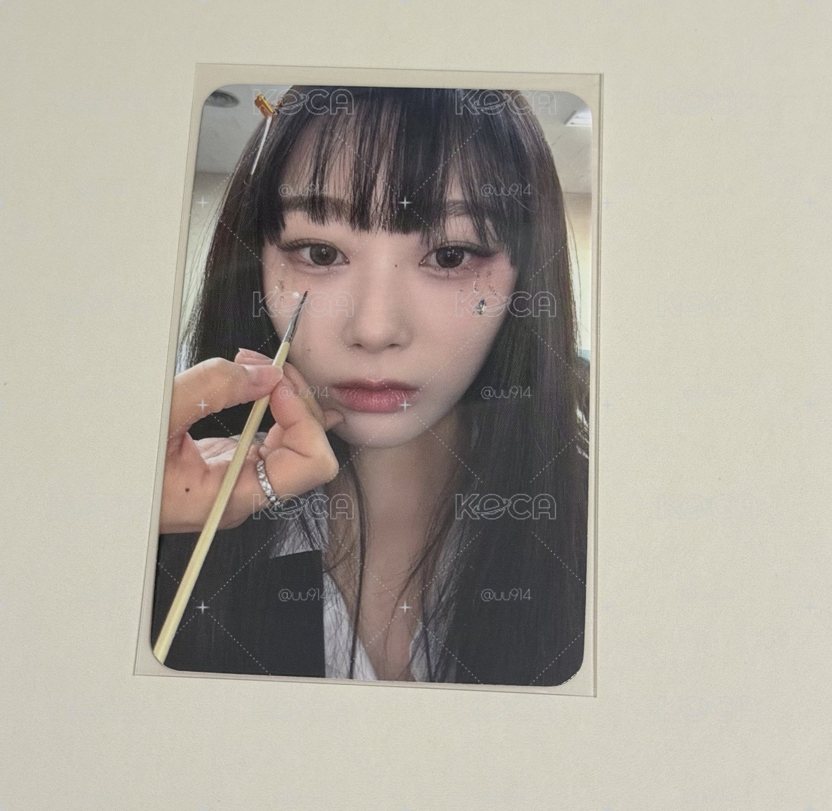 MY WORLD am特典卡 預售 化妝吉 淚鑽吉