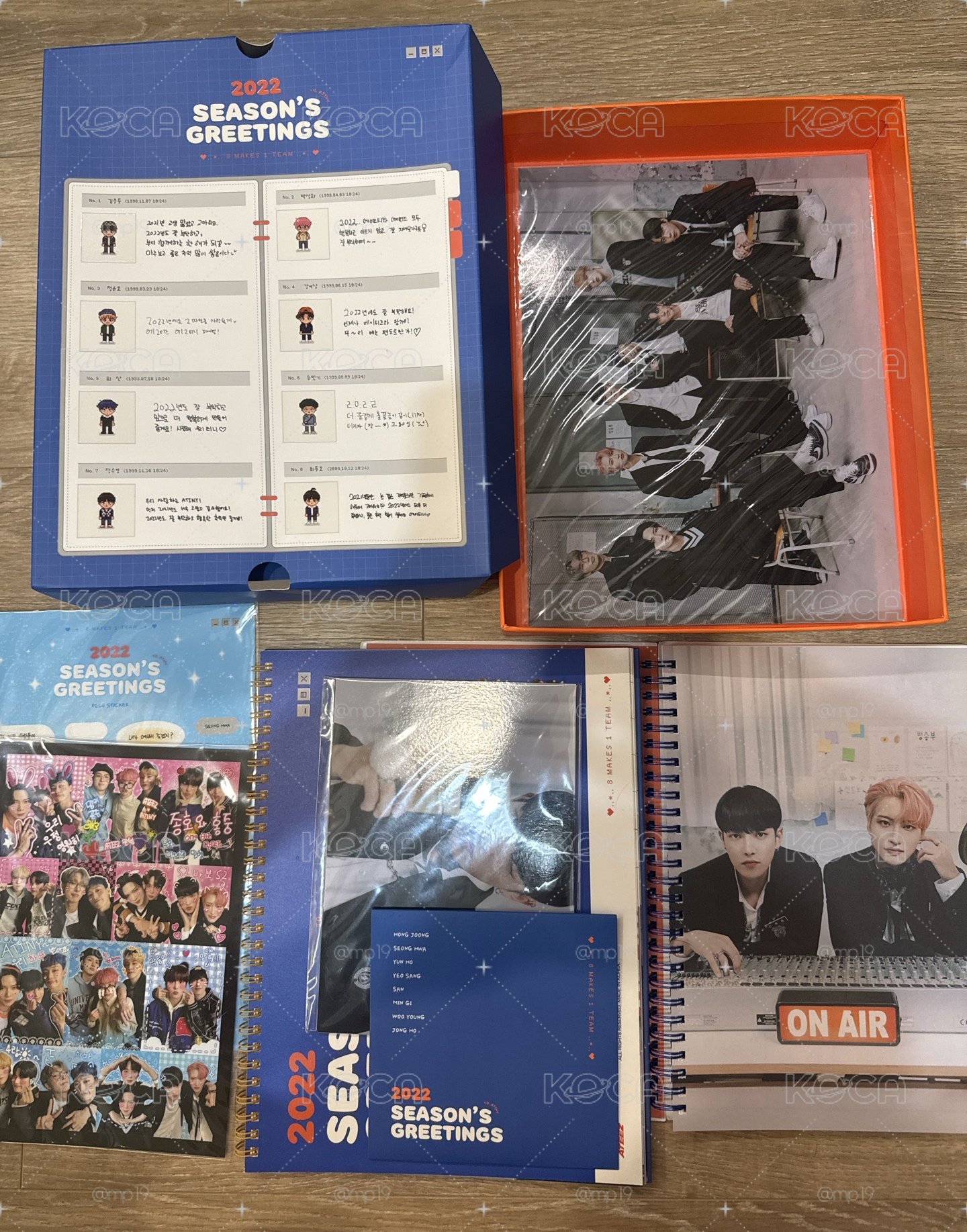 ATEEZ 2022年曆