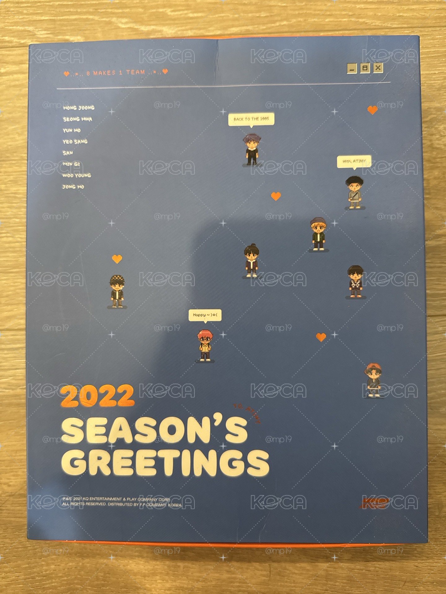 ATEEZ 2022年曆