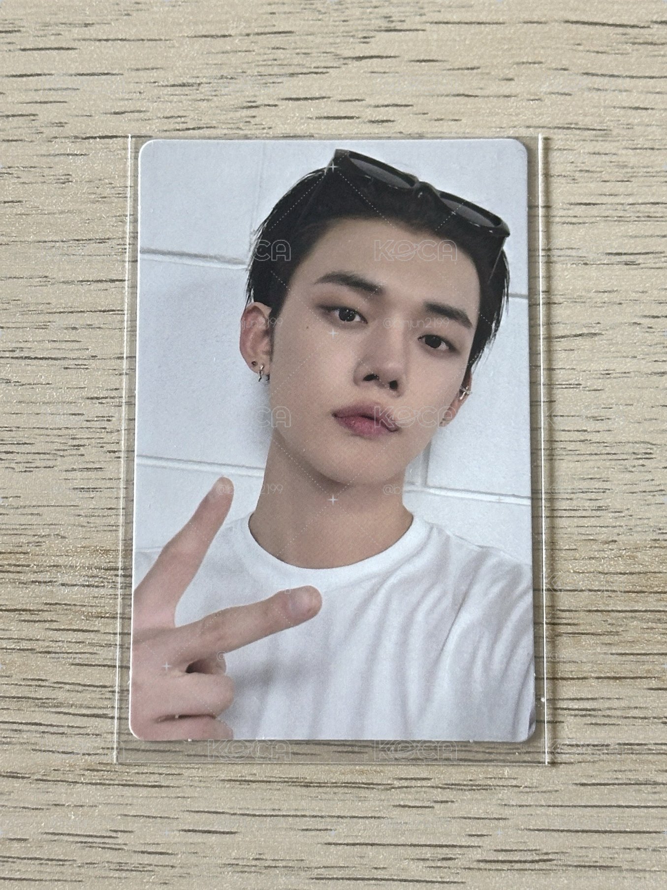 kpop Nara 背頭墨鏡帥哥竣
