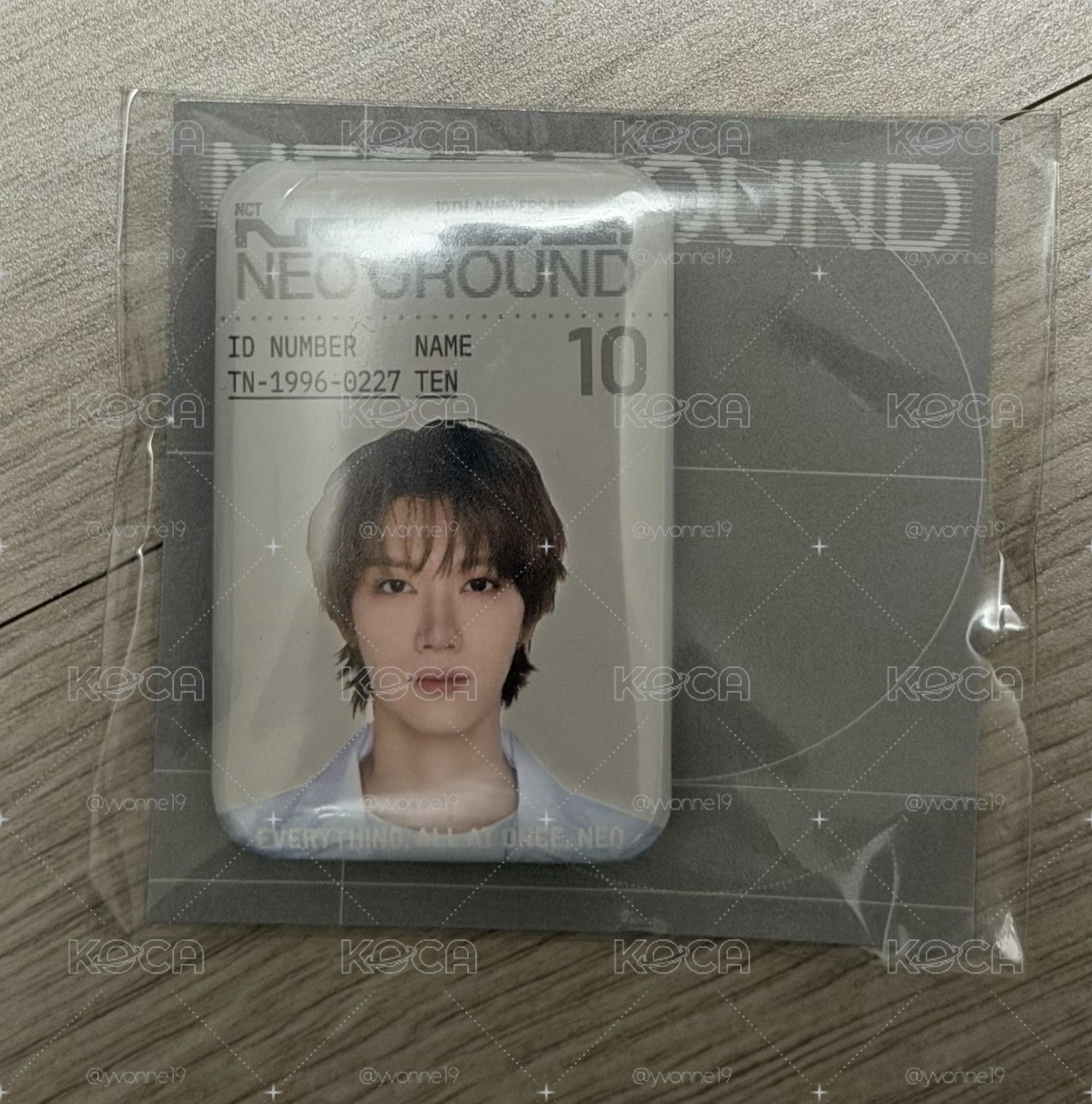 10週年快閃 隨機徽章 Ten 