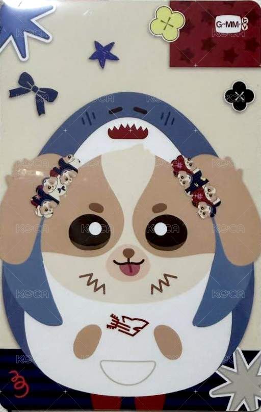 25 10月書展 髮圈 周邊卡  背面