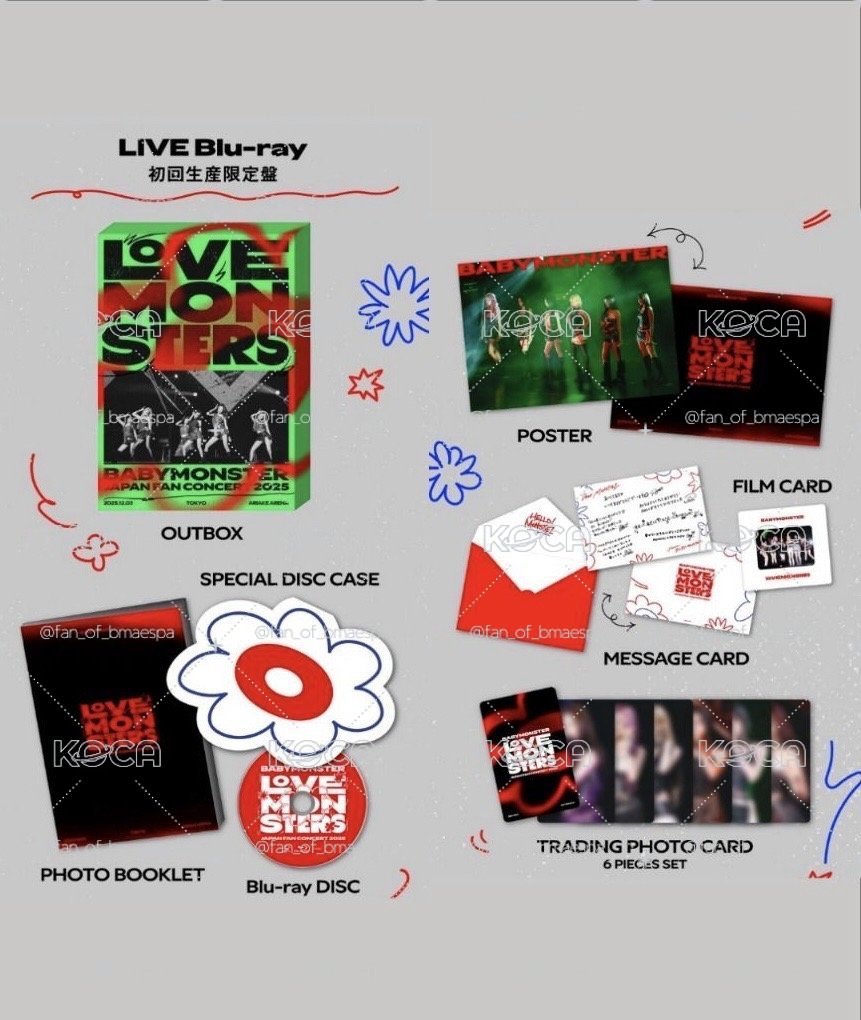 [預購］未拆封 LOVE MONSTER FC 藍光光碟 藍光專輯