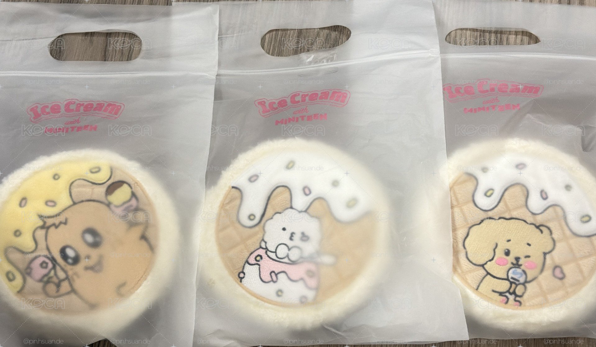 Miniteen毛絨收納包