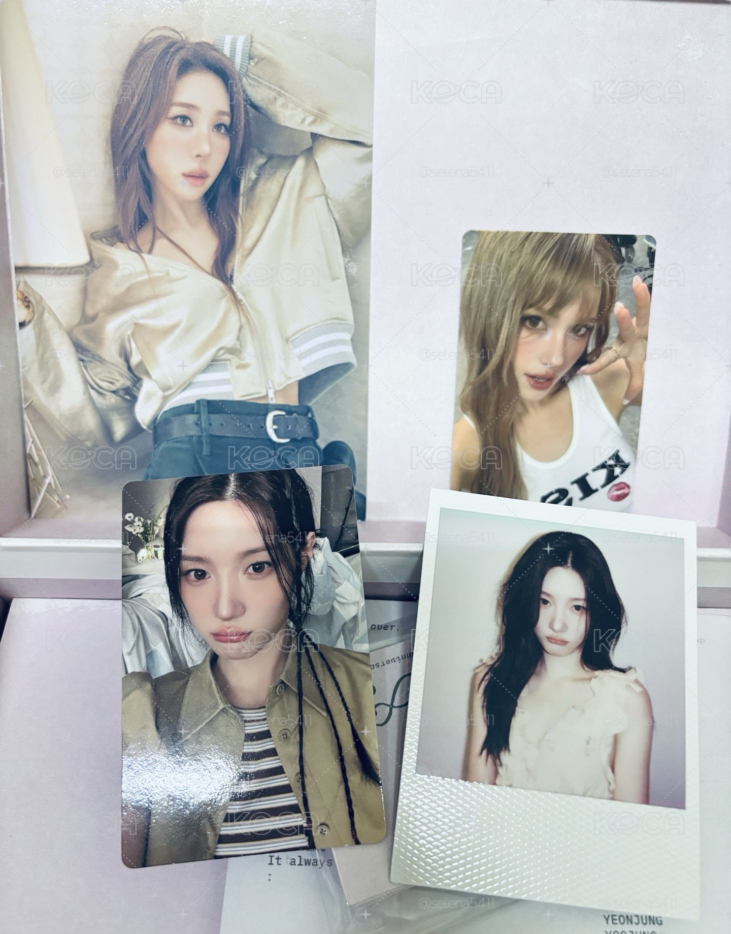 I.O.I迷3已拆專 彩娟小卡/拍立得