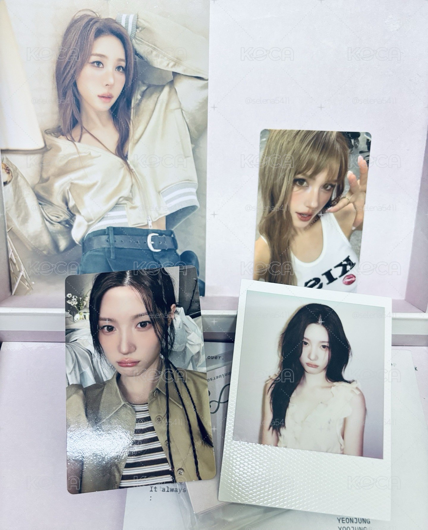 I.O.I迷3已拆專 彩娟小卡/拍立得