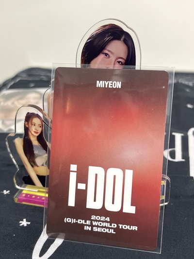 24世巡 iDOL演唱會DVD卡 愛心麵
