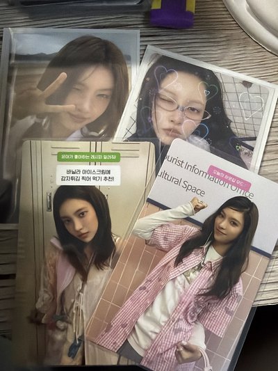 玧我、minju,團卡、iroha 
