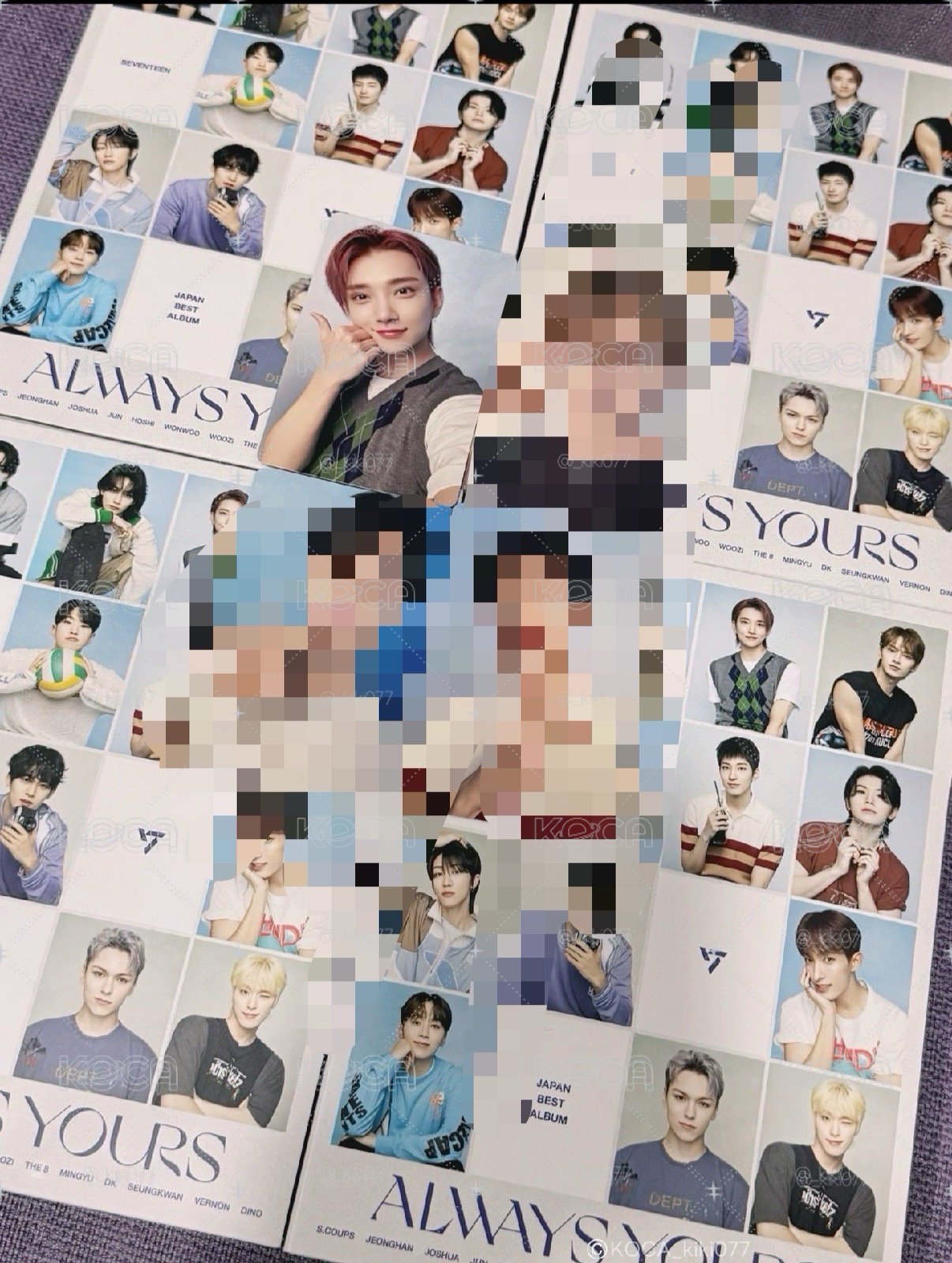 ALWAYS YOURS 克拉盤 全專💎秀