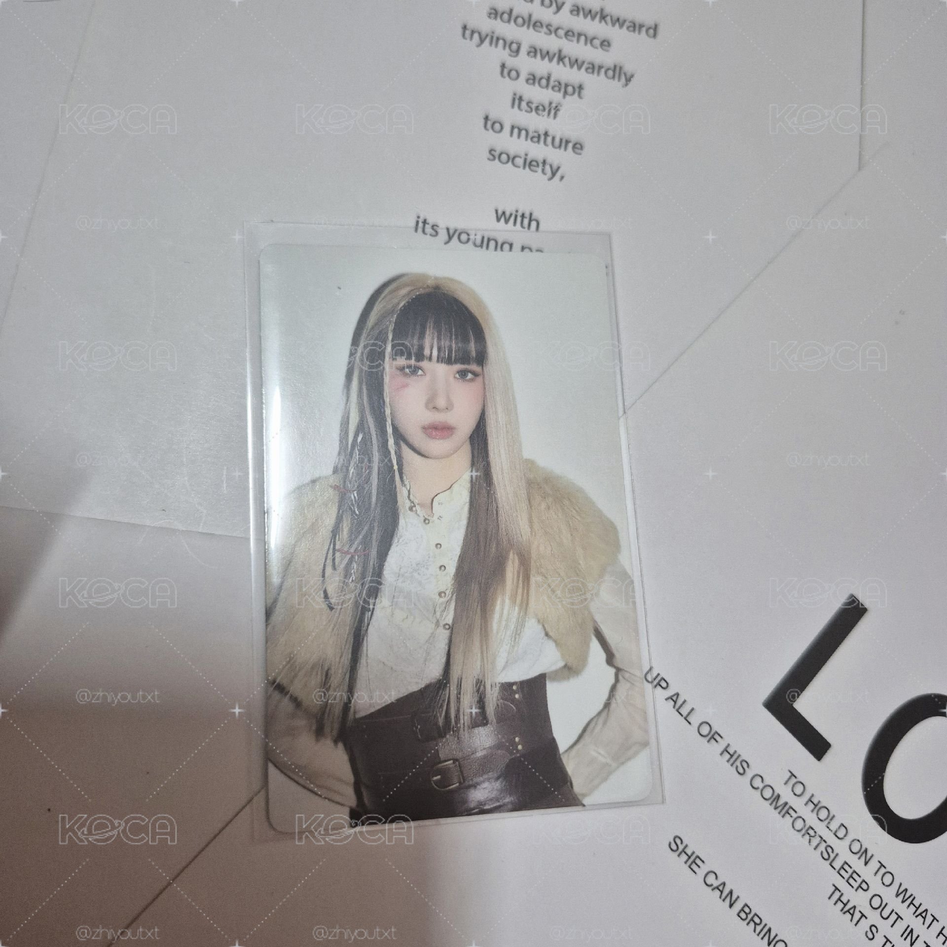 ⑅ Dreamcatcher > Yoohyeon裕賢正規二輯專輯卡