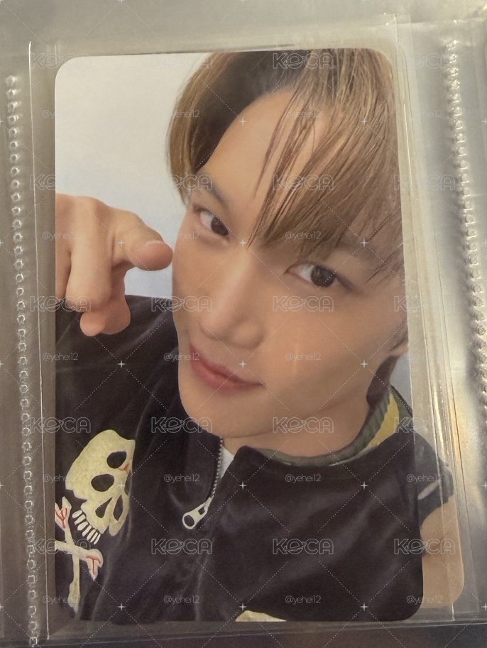EXO KAI 金鍾仁 REVERXE WM簽售卡
