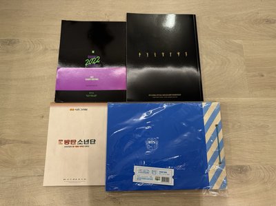 BTS 防彈少年團 日三期FM 剪貼簿加3本寫真 V 金泰亨 朴智旻 田柾國 （全新）
