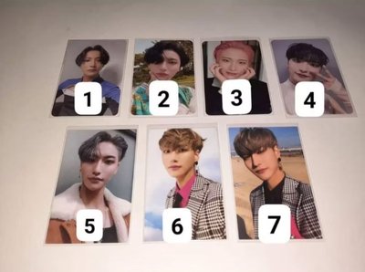 ATEEZ SEONGHWA 朴星化特典卡 專卡
