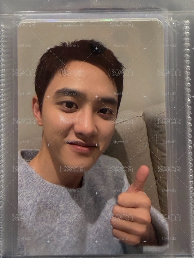 EXO D.O. 都敬秀 25年台曆 小卡