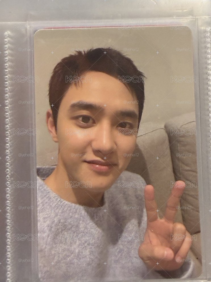 EXO D.O. 都敬秀 25年台曆 小卡