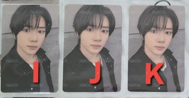 I 、 J 、 K